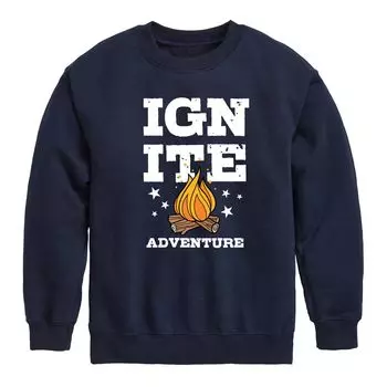 Толстовка Ignite Adventure Campfire для мальчиков 8–20 лет Licensed Character