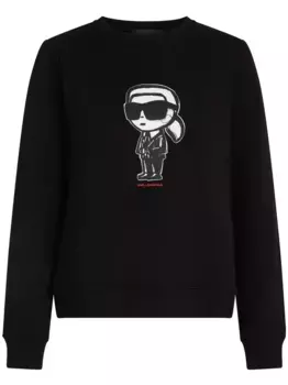 Толстовка Ikon KARL LAGERFELD, черный