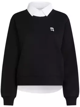 Толстовка Ikon KARL LAGERFELD, черный