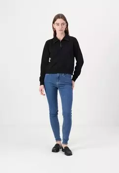 Толстовка IKON PEAKABOO ZIP UP KARL LAGERFELD, черный