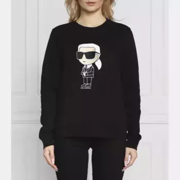 Толстовка Ikonik 2.0 стандартного кроя Karl Lagerfeld, черный