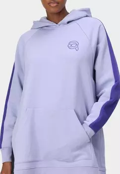 Толстовка IKONIK COLORBLOCK HOODIE KARL LAGERFELD, фиолетовый