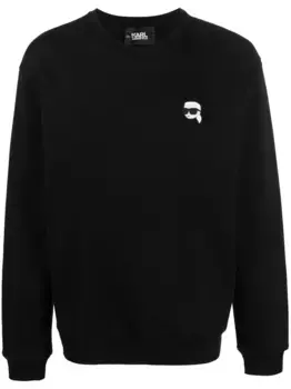 Толстовка Ikonik из органического хлопка KARL LAGERFELD, черный