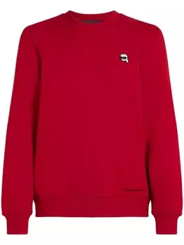 Толстовка Ikonik Karl из органического хлопка Karl Lagerfeld, красный