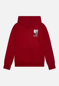 Толстовка IMAGERY POPOVER HOODIE Abercrombie & Fitch, цвет RED DAHLIA