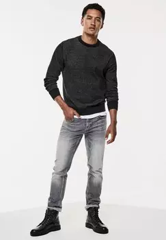 Толстовка IN TWO TONE OPTIK Street One MEN, черный