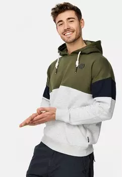 Толстовка INDICODE JEANS, темно-зеленый