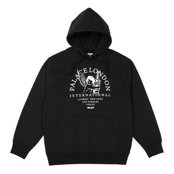 Толстовка international hood 'black' Palace, черный