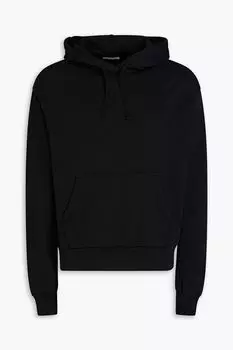 Толстовка Interval из французской хлопковой махровой ткани JOHN ELLIOTT, черный