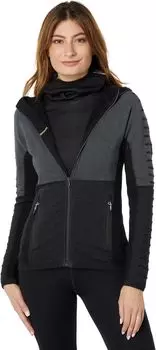 Толстовка Intraknit из мериносового флиса на молнии во всю длину Smartwool, черный