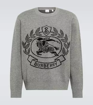 Толстовка Irving из шерсти Burberry, серый