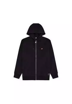 Толстовка Islington толстовка с капюшоном застежка-молния логотип Ellesse, черный