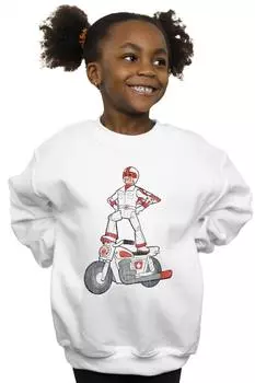 Толстовка «История игрушек 4» в позе герцога Кабума Disney, белый