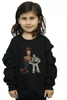 Толстовка «История игрушек Базз и Вуди» Disney, черный