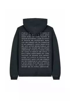 Толстовка IT WAS ALL A DREAM UNISEX VINTAGE - Hoodie Mira Paris, цвет Black Denim