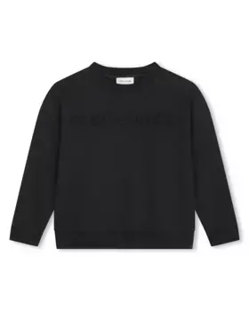 Толстовка из 100 % хлопка с круглым вырезом Marc Jacobs, черный
