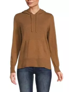 Толстовка из 100% кашемира Saks Fifth Avenue, цвет Pecan