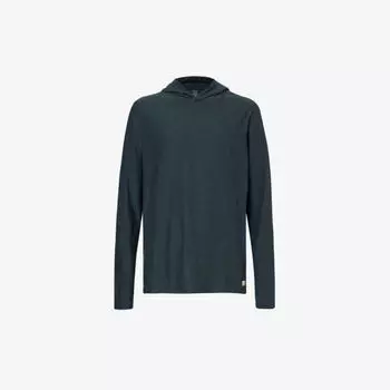 Толстовка из эластичного джерси с фирменной нашивкой Strato Tech Vuori, темно-синий