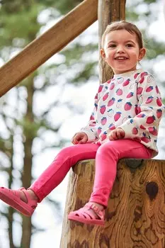 Толстовка из джерси с принтом Jojo Maman Bb, розовый