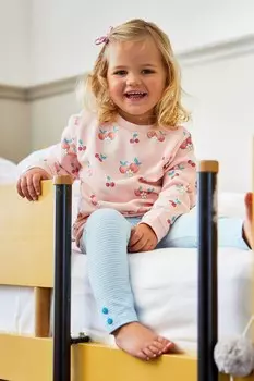 Толстовка из джерси с принтом Jojo Maman Bb, розовый