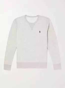 Толстовка из джерси с вышитым логотипом POLO RALPH LAUREN, серый