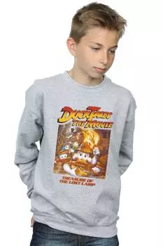 Толстовка из фильма «Утиные истории» Disney, серый