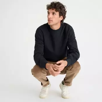 Толстовка из флиса Heritage 14 унций J.Crew, черный