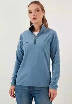 Толстовка из флиса LELA, светло-синий