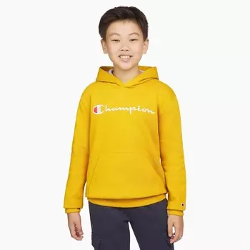 Толстовка из флиса с логотипом Champion для мальчиков 8–20 лет, цвет Aspen Gold