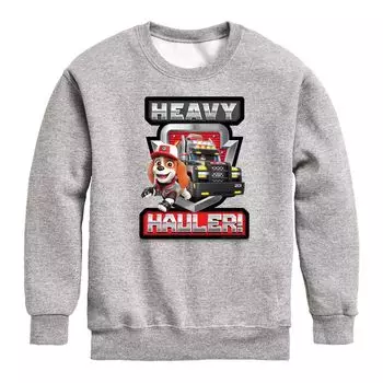 Толстовка из флиса с рисунком Paw Patrol "Heavy Hauler" для мальчиков 8–20 лет Licensed Character, серый