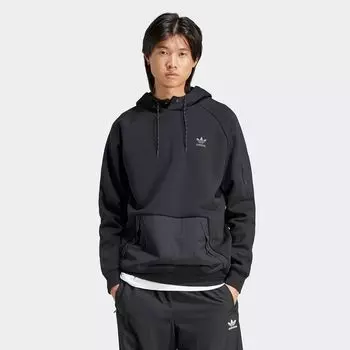 Толстовка из флиса Tech Future Road adidas Originals, цвет Black