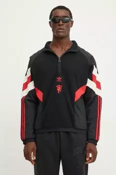 Толстовка из флиса x Manchester United adidas Originals, черный