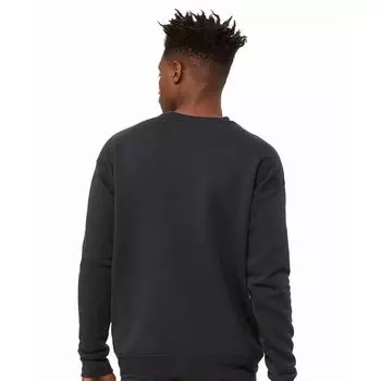 Толстовка из губчатого флиса для взрослых унисекс с заниженными плечами Bella+Canvas