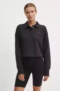 Толстовка из хлопка All SZN adidas, черный