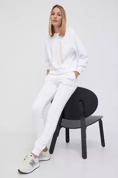 Толстовка из хлопка Armani Exchange, белый
