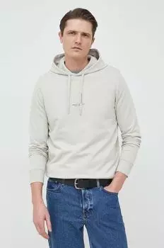 Толстовка из хлопка Armani Exchange, зеленый