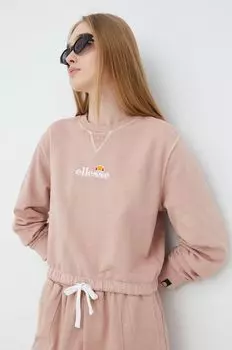 Толстовка из хлопка Ellesse, розовый