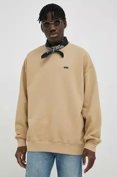 Толстовка из хлопка из коллаборации с Gold Tab Levi's, бежевый