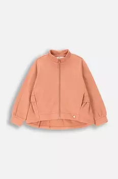 Толстовка из хлопка крокодила для мальчиков и девочек Coccodrillo, розовый