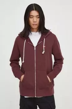 Толстовка из хлопка Levi's, бордовый