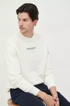 Толстовка из хлопка North Sails, бежевый