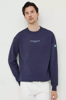 Толстовка из хлопка North Sails, темно-синий