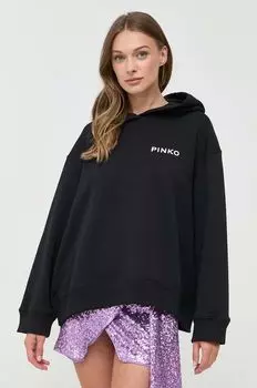 Толстовка из хлопка Pinko, черный