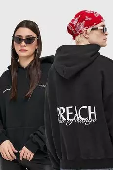 Толстовка из хлопка Preach, черный