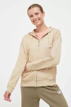 Толстовка из хлопка Puma, бежевый