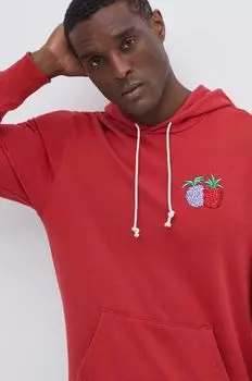 Толстовка из хлопка PUMA X ONE PIECE, красный