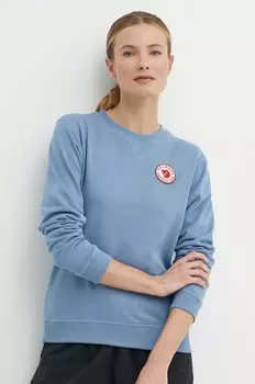 Толстовка из хлопка с логотипом 1960-х годов Fjallraven, синий