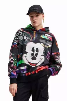 Толстовка из хлопка x Disney Desigual, черный