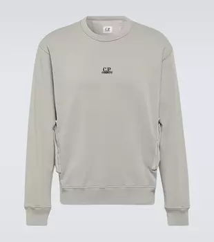 Толстовка из хлопкового джерси C.P. Company, серый