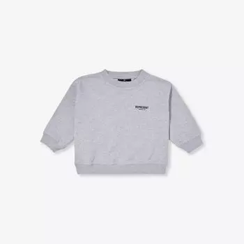 Толстовка из хлопкового джерси с логотипом 1–4 года Represent, черный